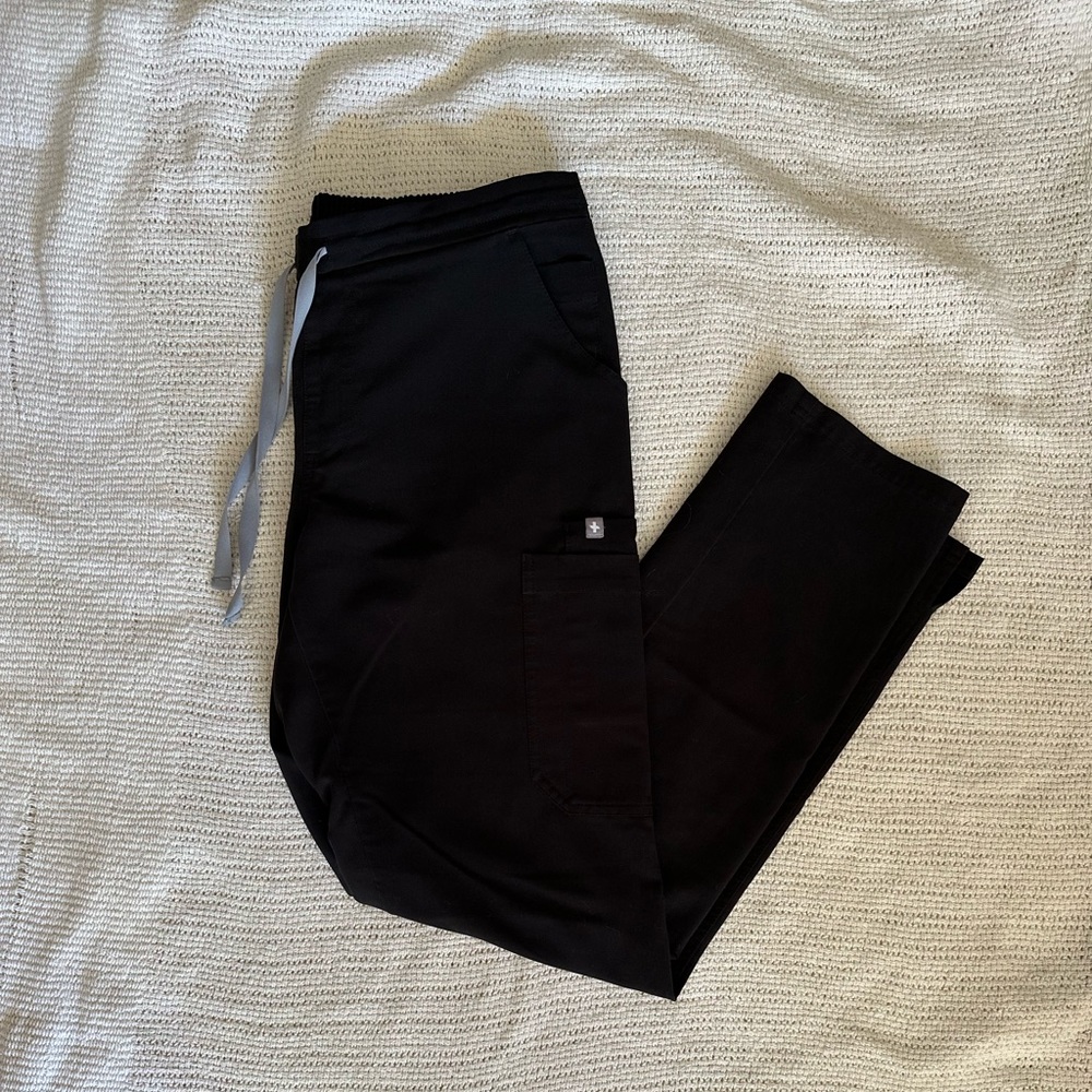 Figs Yola Skinny Scrub Pants Size Small - Black *see description*